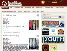 Tablet Screenshot of anotherride.com